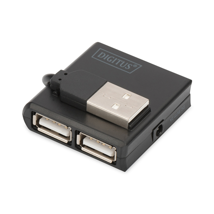 DIGITUS DA-70217 – 4 portu USB 2.0 centrmezgls