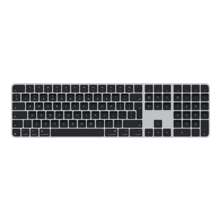 Apple Magic Keyboard with Touch ID and Numeric Keypad for Mac models with Apple silicon Keyboard Wireless English Black