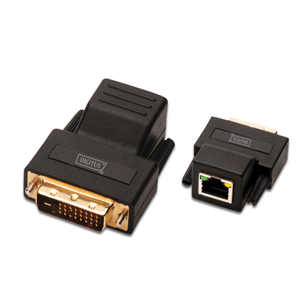DIGITUS DS-54101 – DVI pagarinātājs pa Cat 5/6 kabeli