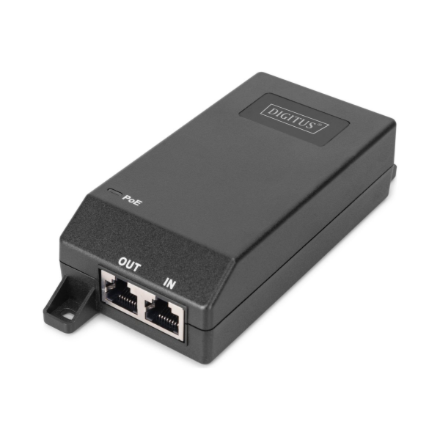 Digitus Gigabit Ethernet PoE+ injector, 802