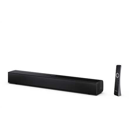 Sharp HT-SB121 kompakta 2.0 skaņas josla, 120 W, Bluetooth, melna