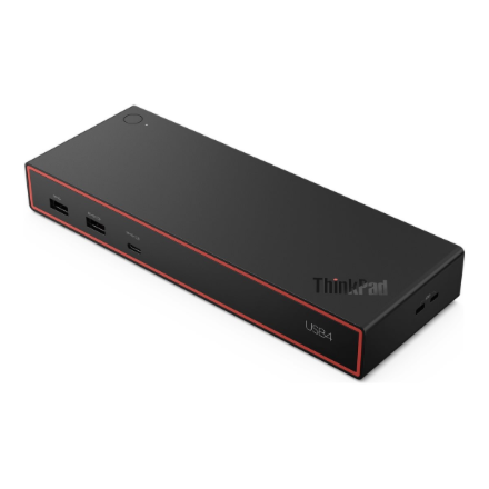 Lenovo ThinkPad USB4 Dock 5000 40BF0100EU – 65 W dokstacija ar 2× DisplayPort un 1× HDMI