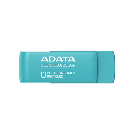 ADATA UC310 ECO – 256 GB USB-A zibatmiņa, zaļa