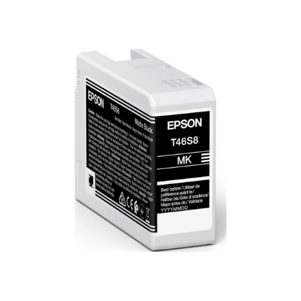 Epson C13T46S80N – tintes kasetne, melna