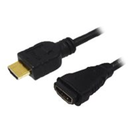 LogiLink CH0056 – HDMI pagarinātāja kabelis, spraudnis–ligzda, 2 m