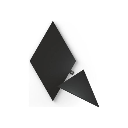 Nanoleaf Shapes Black Triangles Expansion Pack (3 panels) 42 W WiFi