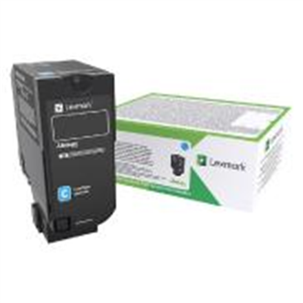 Lexmark 84C2HCE – Corporate programmas tonera kasetne, 25K, ciāna, paredzēta CX725