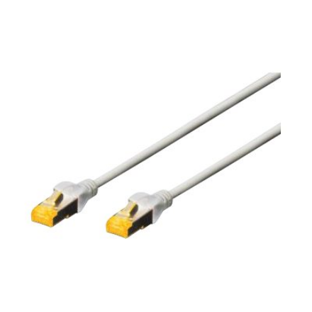 DIGITUS – CAT 6A S/FTP LSZH AWG 26/7 tīkla komutācijas kabelis, 5 m, pelēkā krāsā