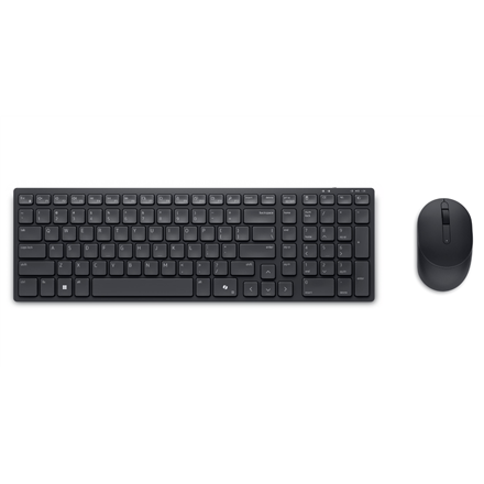 Dell KM555 Keyboard and Mouse Set Wireless Wireless connection Estonian Black