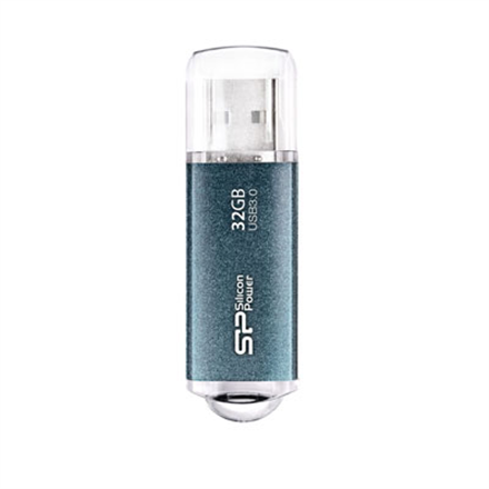 Silicon Power Marvel M01 SP016GBUF3M01V1B – 16 GB USB-A zibatmiņa, zila