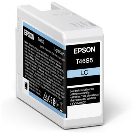 Epson T46S5 UltraChrome Pro 10 tintes kasetne, gaiši ciāna, 26 ml