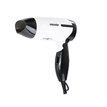 Mesko MS 2262 – 1 000 W matu fēns, 2 temperatūras režīmi, melns un balts