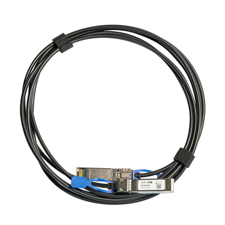 MikroTik XS+DA0001 – 25G tiešā savienojuma SFP/SFP+/SFP28 kabelis, 1 m