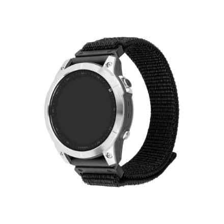 Fixed sporta siksniņa Garmin QuickFit 22mm, 160-210 mm, melna, neilons