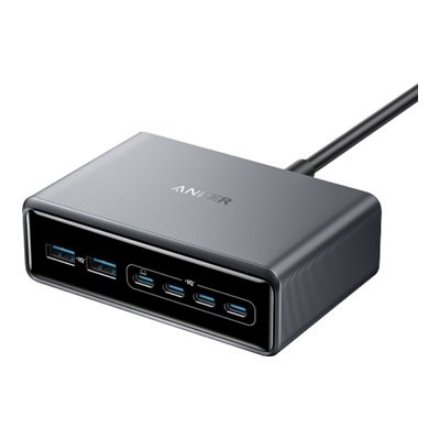 Anker Prime A2683341 – 200 W 6 pieslēgvietu GaN lādētājs