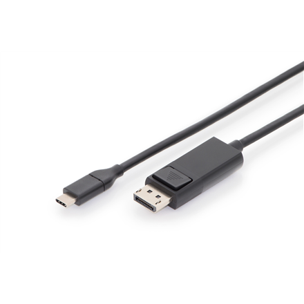 DIGITUS AK-300333-020-S – USB-C–DisplayPort adaptera kabelis, 2 m