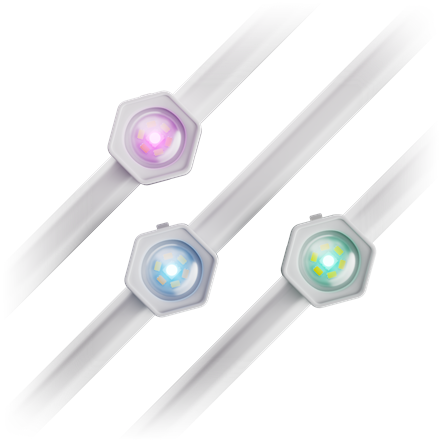 Nanoleaf Smart Multicolor Permanent Outdoor Lights Expansion Pack, 5m