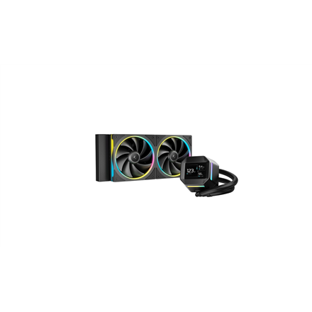Deepcool Liquid CPU Cooler LM240 Black Intel, AMD