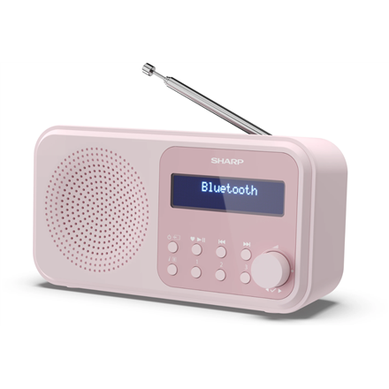 Pārnēsājams digitālais radio Sharp Tokyo DR-P420(PK), Bluetooth, bezvadu, rozā