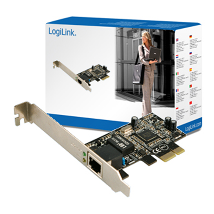 LogiLink PC0029A – Gigabit Ethernet PCIe tīkla karte
