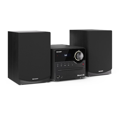 Sharp Hi-Fi mikrosistēma XL-B512(BK) Melns USB