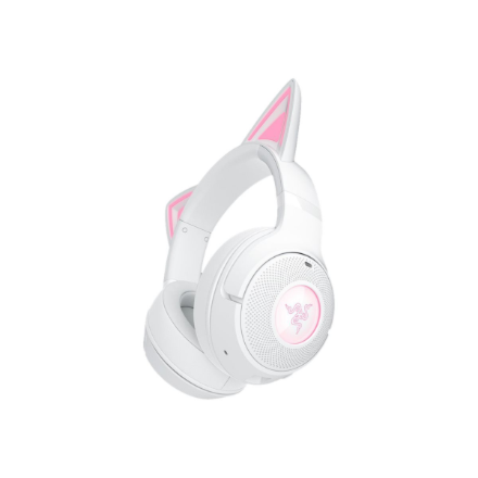 Razer Kraken Kitty V2 BT RZ04-04860600-R3M1 – bezvadu Bluetooth austiņas pāri ausīm ar kaķa austiņām