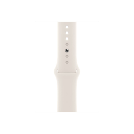 Apple Watch MXM63ZM/A – 46 mm zvaigžņu gaismas krāsas sporta siksniņa, S/M