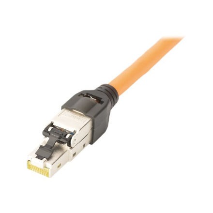 DIGITUS DN-93631 – ekranēts uz vietas montējams CAT 6A spraudnis ar putekļu vāciņu un stiepes atslogošanu