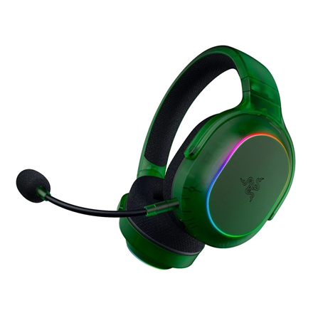 Razer Barracuda X Chroma RZ04-05220300-R3M1 – bezvadu daudzplatformu spēļu austiņas pāri ausīm ar Chroma RGB, melnas