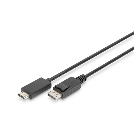 DIGITUS – DisplayPort–HDMI Type-A adaptera kabelis, 2 m