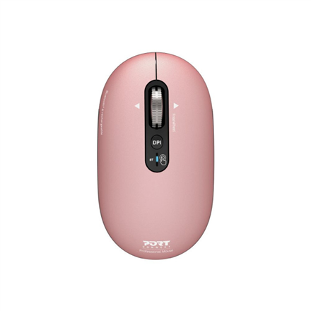 PORT CONNECT Mouse PURE MAC Wireless Bluetooth Pink