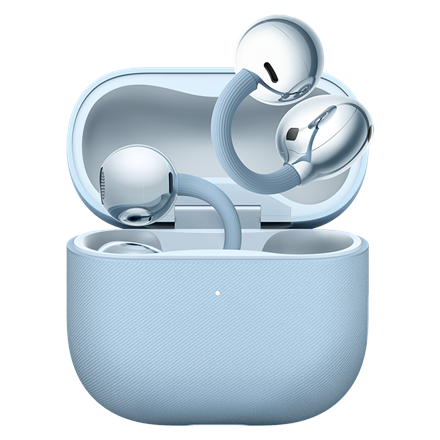 Huawei austiņas FreeClip 2, Bluetooth, vaļēja tipa, zilas, trokšņu slāpēšana, bezvadu