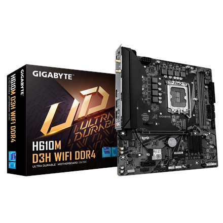 GIGABYTE H610M D3H WIFI DDR4 mātesplate