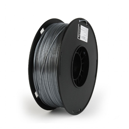 Flashforge PLA-plus pavediens 1.75 mm diametrs 1kg/spolē sudraba