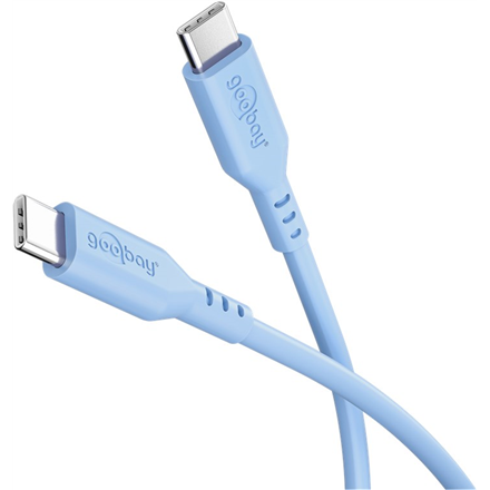 Goobay USB-C silikona kabelis, 77741