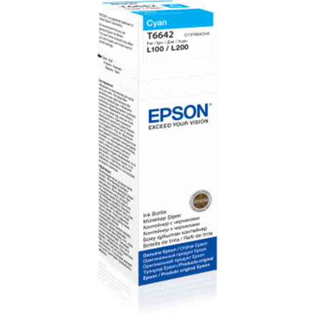 Epson T6642 tintes pudele, ciāna, 70 ml
