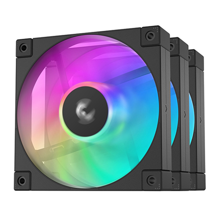 Deepcool Performance 120mm Fan, 3-Pack R-FD12-BKAPN3-G ARGB-3 IN 1