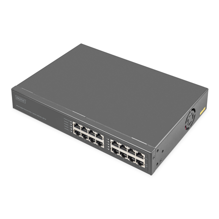 Digitus 8 portu Gigabit Ethernet PoE