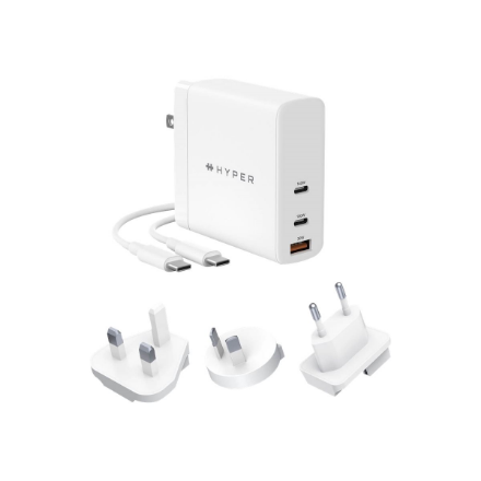 Hyper HyperJuice HJG140WW – 140 W USB-C GaN lādētājs