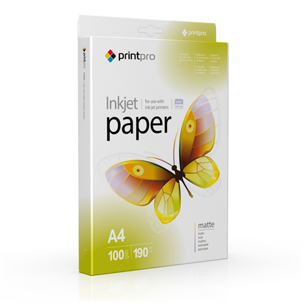 ColorWay PrintPro matēts fotopapīrs, A4, 190