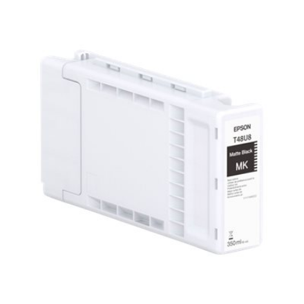 Epson C13T48U80N / T48U8 – Singlepack UltraChrome Pro 6 tintes kasetne, matēti melna, 350 ml