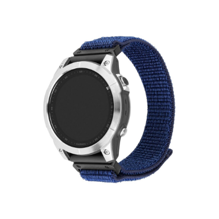 Fixed Sporty neilona siksniņa Garmin QuickFit 22 mm, 160–210 mm, tumši zila