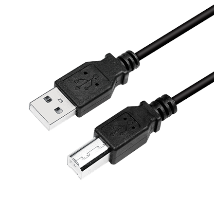 LogiLink CU0007B – USB 2.0 USB-A–USB-B kabelis