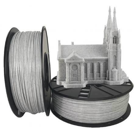 Flashforge 3DP-PLA1.75-02-MAR – marmora efekta PLA 3D printera pavediens, 1.75 mm, 1 kg spole, marmora