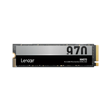 Lexar SSD NM970 1000 GB SSD form factor M.2 2280 Solid-state drive interface PCIe Gen 5X4 Read speed 11000 MB/s Write speed 10000 MB/s