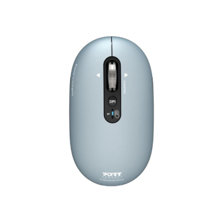 PORT CONNECT Mouse PURE MAC Wireless Bluetooth Pastel Blue