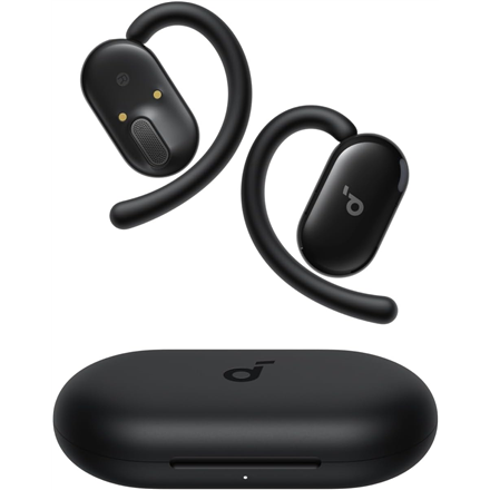 „Anker Soundcore V20i“ bezvadu atvērtā tipa Bluetooth austiņas ar mikrofonu, melnas