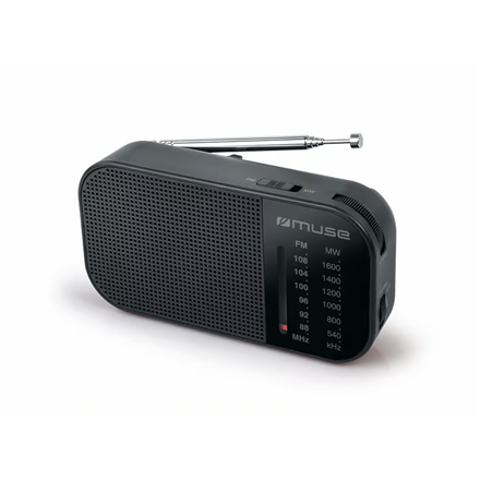 Muse M-025 R pārnēsājams radio, melns