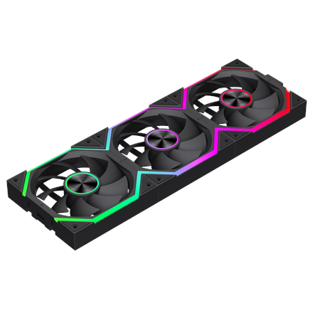 Gamemax FN12A-N2 WL Case fan Black
