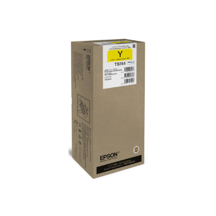Epson T9744 XXL tintes padeves bloks, paredzēts WorkForce Pro WF-C869R, dzeltena, 84,000 pages